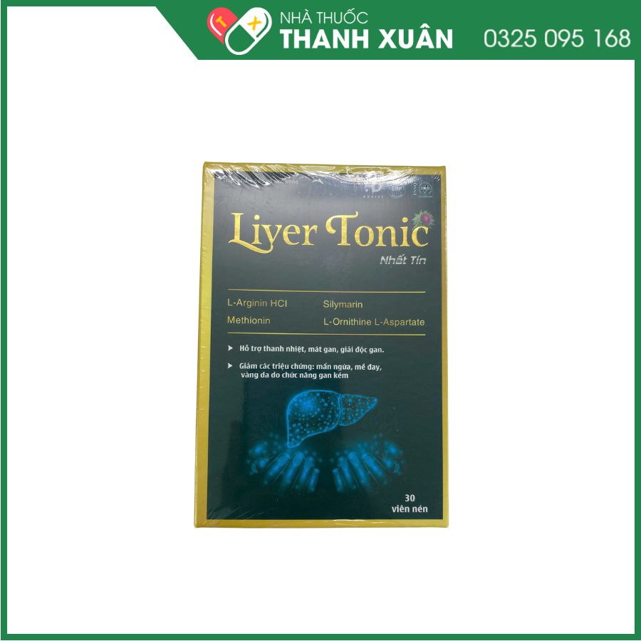 Liver Tonic Nhất Tín hỗ trợ thanh nhiệt, mát gan, giải độc gan